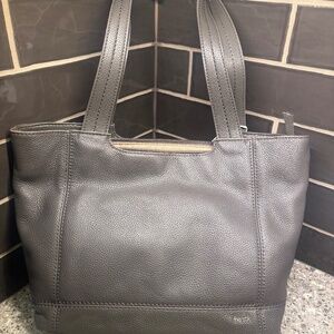 Sak Gray Leather Purse